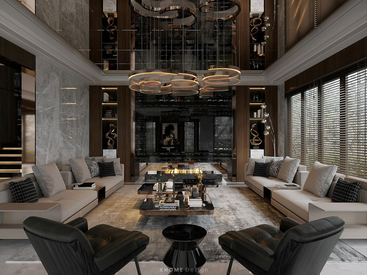 Mẫu thiết kế nội thất biệt thự cao cấp đẹp đủ phong cách