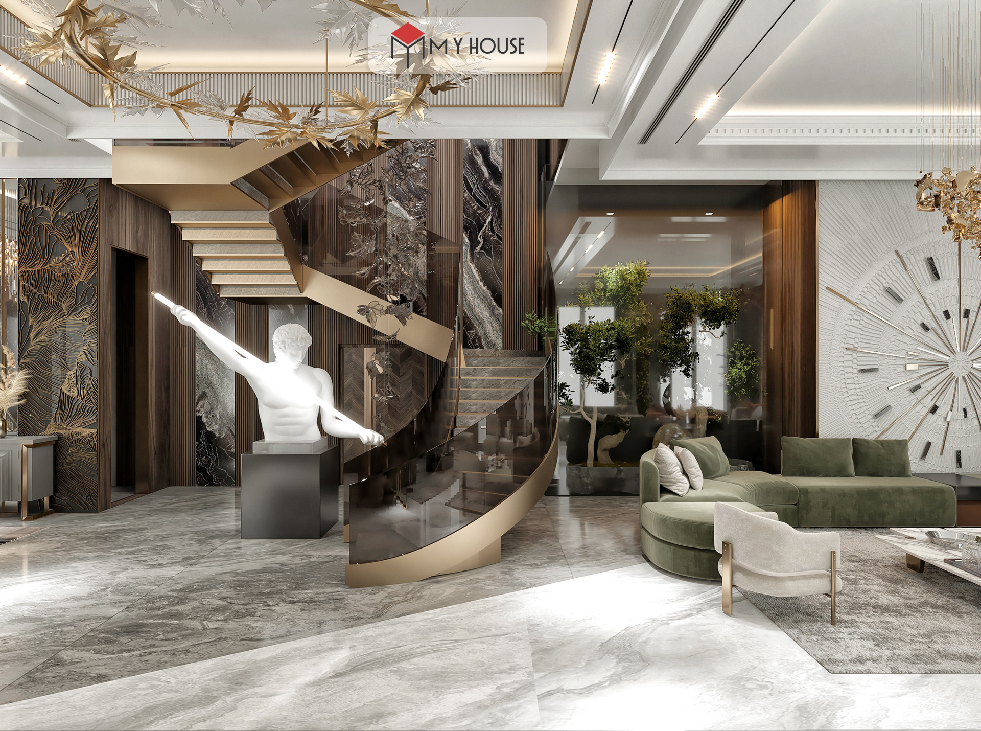 Phong cách thiết kế nội thất luxury có gì đặc biệt?