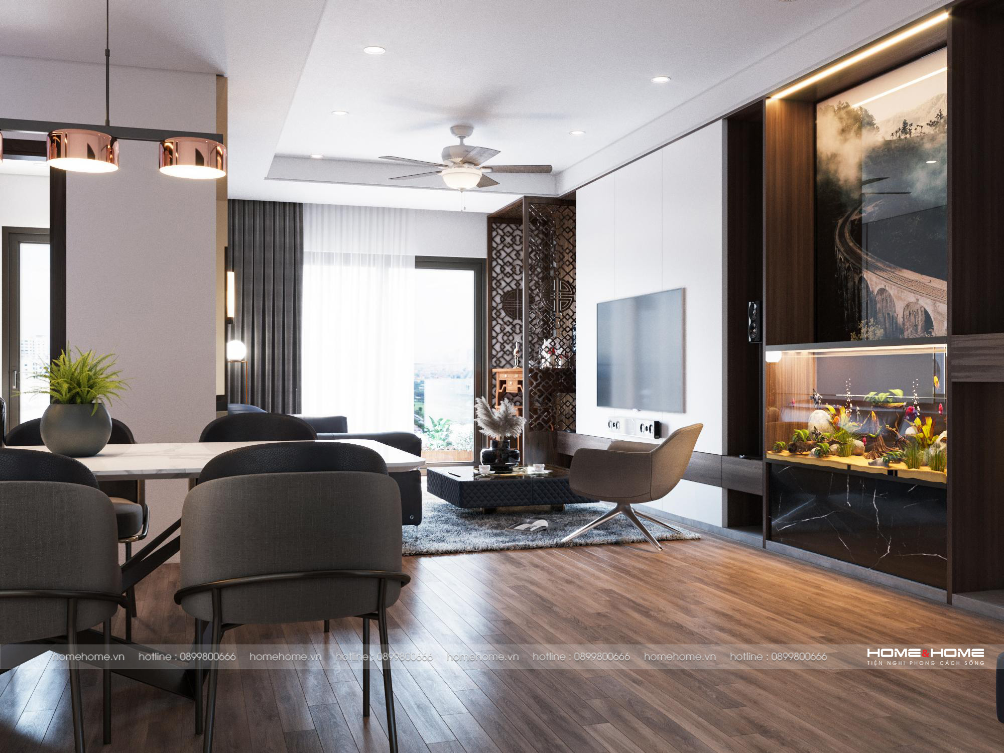 Dự án thiết kế nội thất căn hộ chung cư Epic Home 