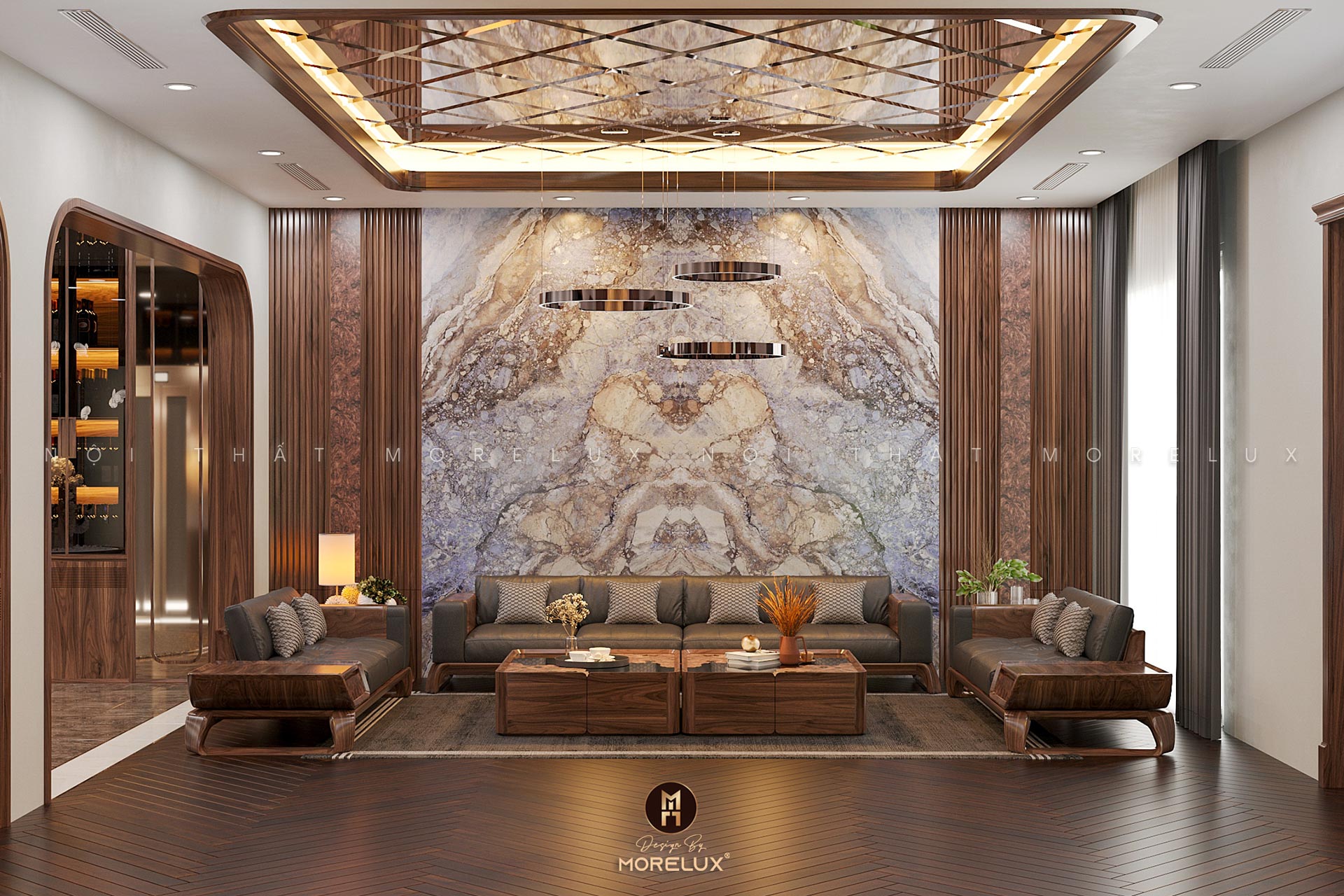Dự Án Thiết Kế Nội Thất Biệt Thự Đẹp Của Morelux
